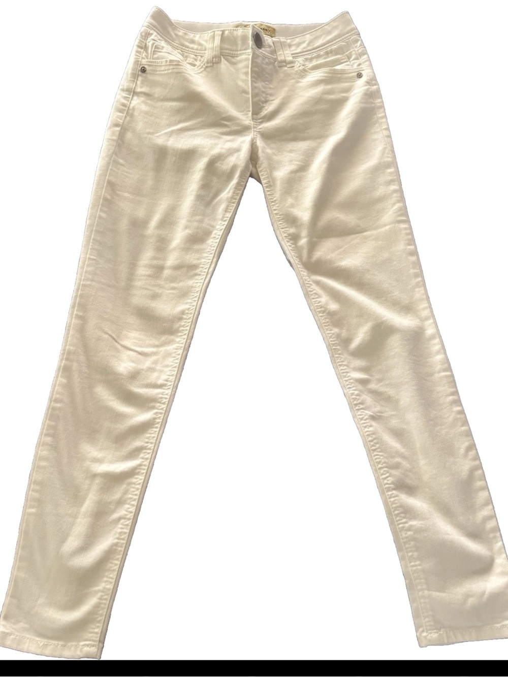 Democracy Women's White Jeans AbTechnology Sz 2